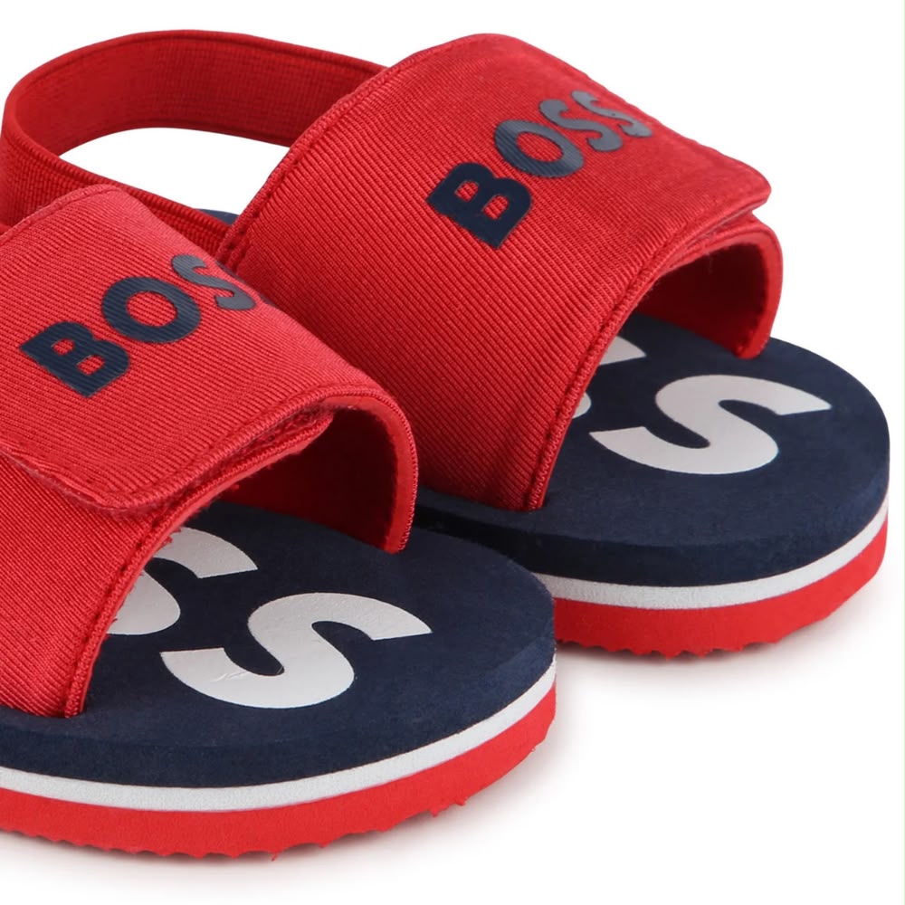 Sandalias BOSS Kids Rojas