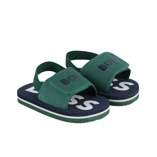 Sandalias BOSS Kids Verde