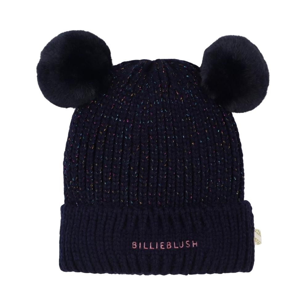 Gorro Tejido Azul con Orejitas – Billie Blush