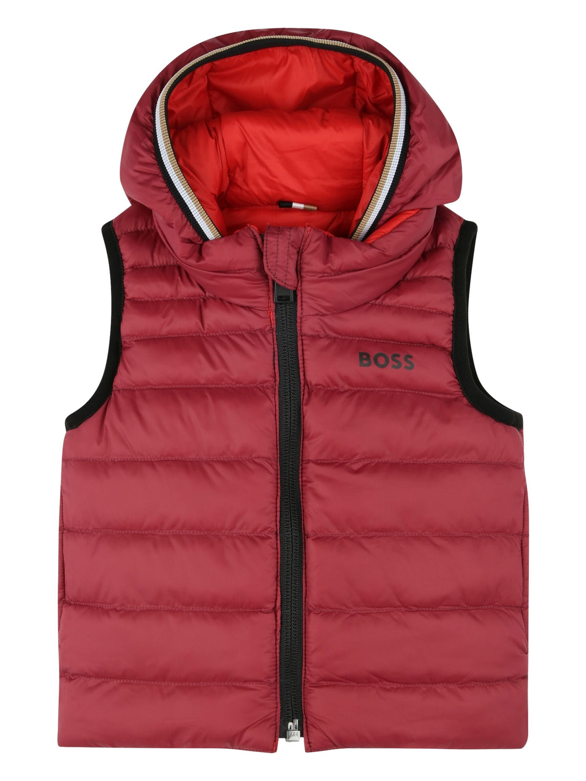 Chaleco capitonado con diseño reversible
