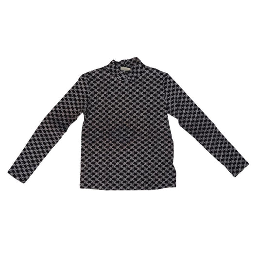 Sudadera Fendi Negra/Blanco con Estampado Monograma FF