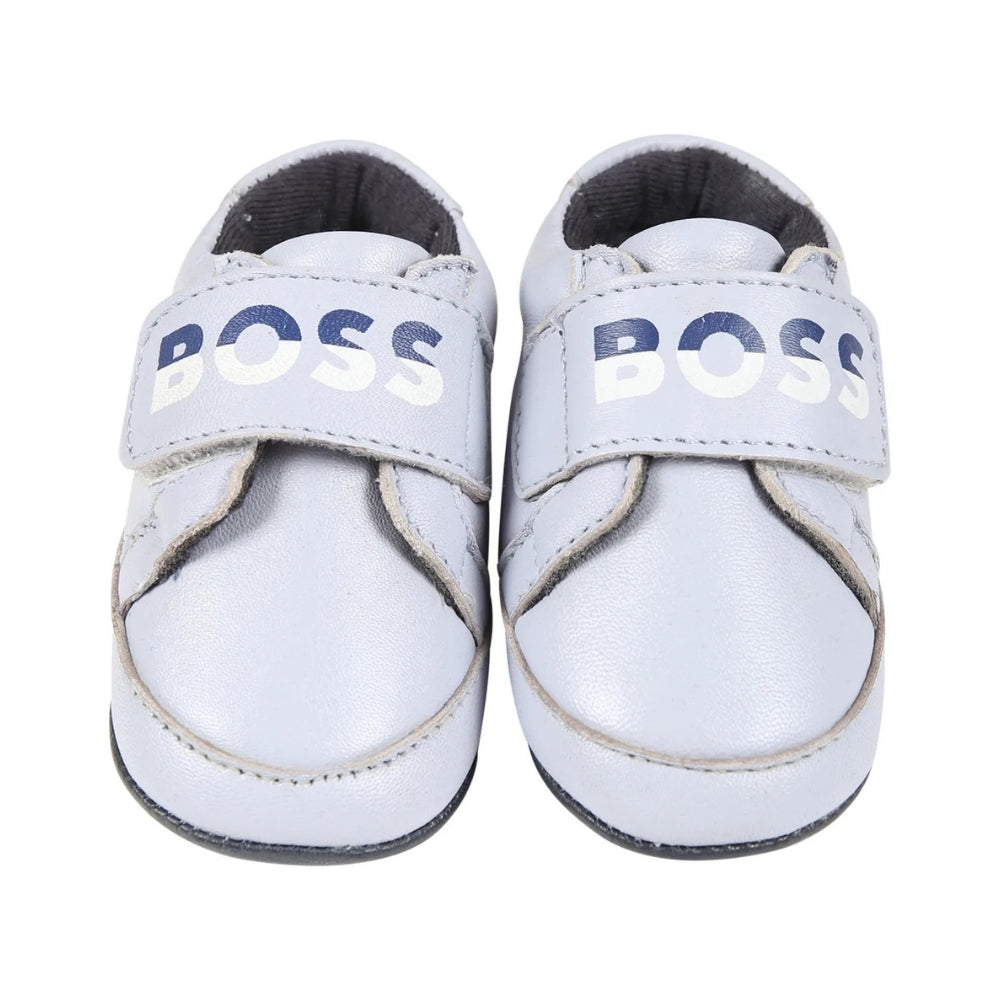 BOSS Baby Soft Blue Velcro Sneakers